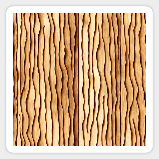 Wood pattern, model 12 Sticker by Endless-Designs